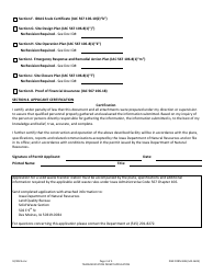 DNR Form 50B (542-1603) Solid Waste Transfer Station Permit Application - Iowa, Page 3