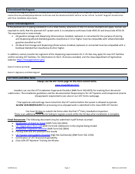 DNR Form 542-0104 Notification of Intent to Install - Iowa, Page 2