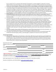 DNR Form 542-0638 Invitational League and State Championships Consent &amp; Waiver Form - Iowa National Archery in the Schools Program (Nasp) - Iowa, Page 2