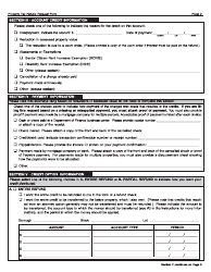 Form REF-01 Property Tax Refund Request - New York City, Page 2
