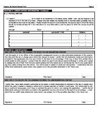 Form REF-01 Property Tax Refund Request - New York City, Page 3