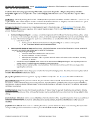 Articles of Incorporation - Nonprofit Professional Service Corporation - Washington, Page 2