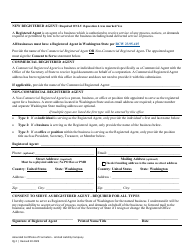 Amended Certificate of Formation - Limited Liability Company - Washington, Page 4