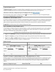 Certificate of Limited Partnership - Limited Partnership/Limited Liability Limited Partnership - Washington, Page 4