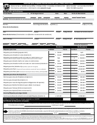 Document preview: Formulario 23-13933 Solicitud Para Etiqueta Recreacional De Caza Y Pesca - South Carolina (Spanish)