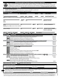 Document preview: Form FM-075 (23- 13744) Lifetime Recreational Hunting and Fishing License Application - South Carolina