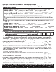 Form DHS0415F Application for Services - Oregon (Somali), Page 10