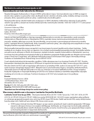 Form DHS0415F Application for Services - Oregon (Somali), Page 19