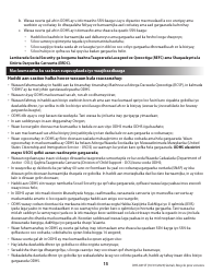 Form DHS0415F Application for Services - Oregon (Somali), Page 20