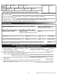 Form DHS0415F Application for Services - Oregon (Somali), Page 3