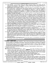 TREC Form 20-17 One to Four Family Residential Contract (Resale) - Texas, Page 4
