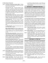 Instructions for Form R-1 Business Registration Form - Virginia, Page 7