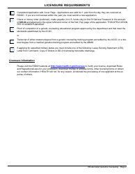 Application for a License as a Provisional Genetic Counselor - Rhode Island, Page 2