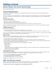 Form CT101 License Application for Tobacco Products Distributors and Subjobbers - Minnesota, Page 2