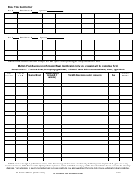 PD AVIAN Form 01 Pennsylvania Animal Diagnostic Laboratory System Avian Sample Submission Form - Pennsylvania, Page 2