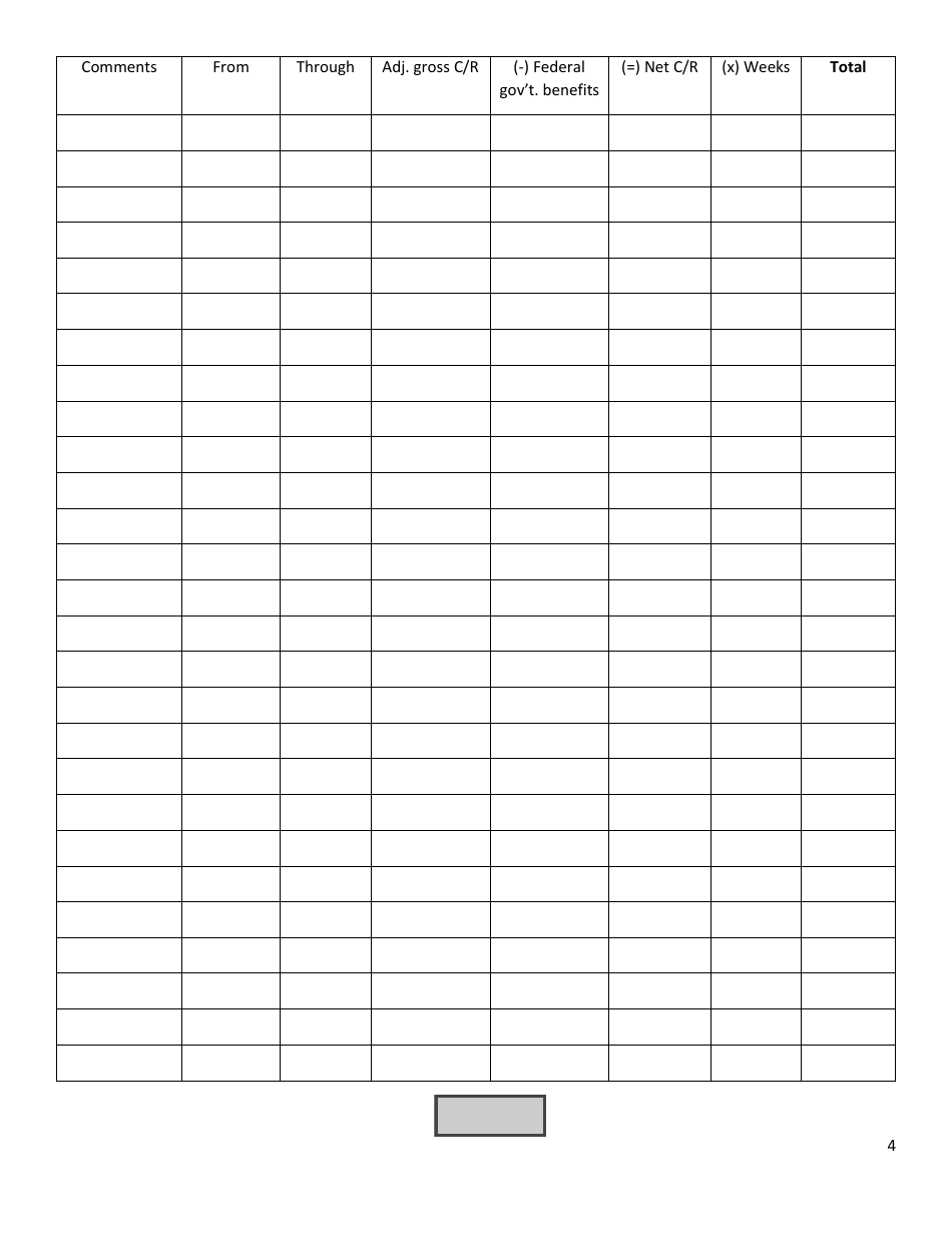 Notice of Discontinuance of Workers Compensation Dependency Benefits - Minnesota, Page 4