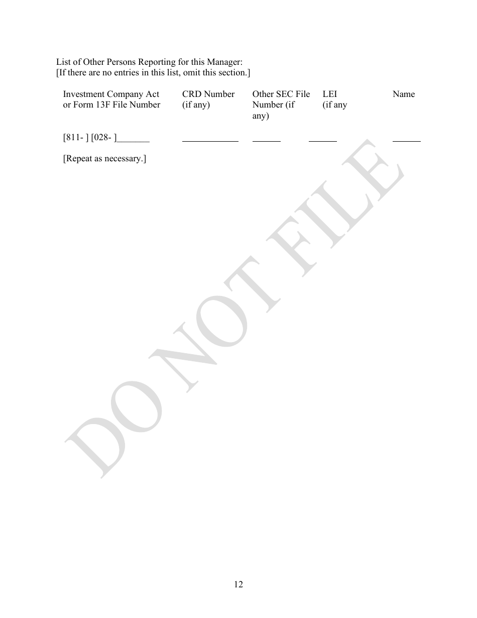 Form N-PX Annual Report of Proxy Voting Record, Page 12