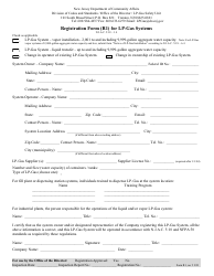 Document preview: Form R1 Registration Form for Lp-Gas Systems - New Jersey