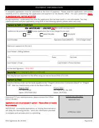 Certification Application for Home Energy Assessor (Hea) - Oregon, Page 4