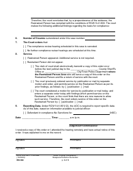 Form WS002 Order Finding Compliance - Weapons/Firearms Surrender - Washington, Page 3