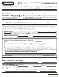 Form MV-664.1GR Application for a Parking Permit or License Plates, for Persons With Severe Disabilities - New York (Greek), Page 3