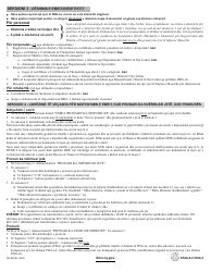 Form MV-902AL Application for Duplicate Title - New York (Albanian), Page 2