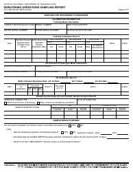 Form DOT CEM-2033SW Dewatering Operations Sampling Report - California, Page 2