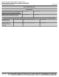 Form DOT CEM-2033SW Dewatering Operations Sampling Report - California, Page 4