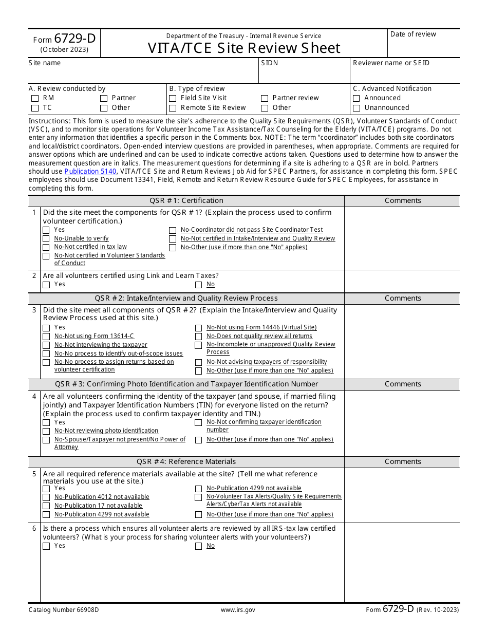 irs-form-6729-d-download-fillable-pdf-or-fill-online-vita-tce-site