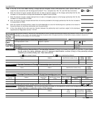 IRS Form 8865 Return of U.S. Persons With Respect to Certain Foreign Partnerships, Page 2