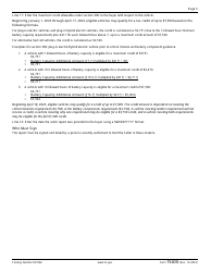 IRS Form 15400 Clean Vehicle Seller Report, Page 3