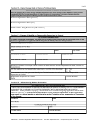 Form DBPR AR7 Business Registration Maintenance Form - Florida, Page 3