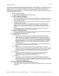Form DBPR AR6 Application for Licensure by Ncarb Endorsement - Florida, Page 2