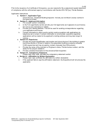Form DBPR AR2 Application for Threshold Building Inspector Certification - Florida, Page 2