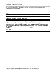 Form DBPR AR2 Application for Threshold Building Inspector Certification - Florida, Page 5