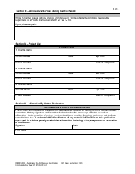 Form DBPR AR3 Application for Architecture Reactivation - Florida, Page 3