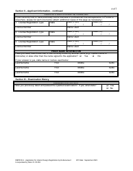 Form DBPR ID4 Application for Interior Design Registration by Endorsement - Florida, Page 4