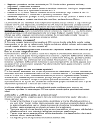 Formulario DSS-CC-950 Solicitud De Asistencia Para Cuidado Infantil - South Dakota (Spanish), Page 10