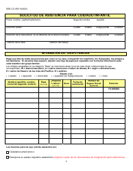 Formulario DSS-CC-950 Solicitud De Asistencia Para Cuidado Infantil - South Dakota (Spanish), Page 3