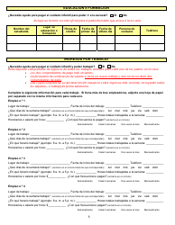 Formulario DSS-CC-950 Solicitud De Asistencia Para Cuidado Infantil - South Dakota (Spanish), Page 5