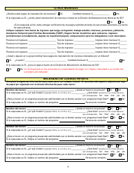 Formulario DSS-CC-950 Solicitud De Asistencia Para Cuidado Infantil - South Dakota (Spanish), Page 6