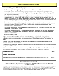 Formulario DSS-CC-950 Solicitud De Asistencia Para Cuidado Infantil - South Dakota (Spanish), Page 8