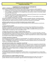 Formulario DSS-CC-950 Solicitud De Asistencia Para Cuidado Infantil - South Dakota (Spanish), Page 9