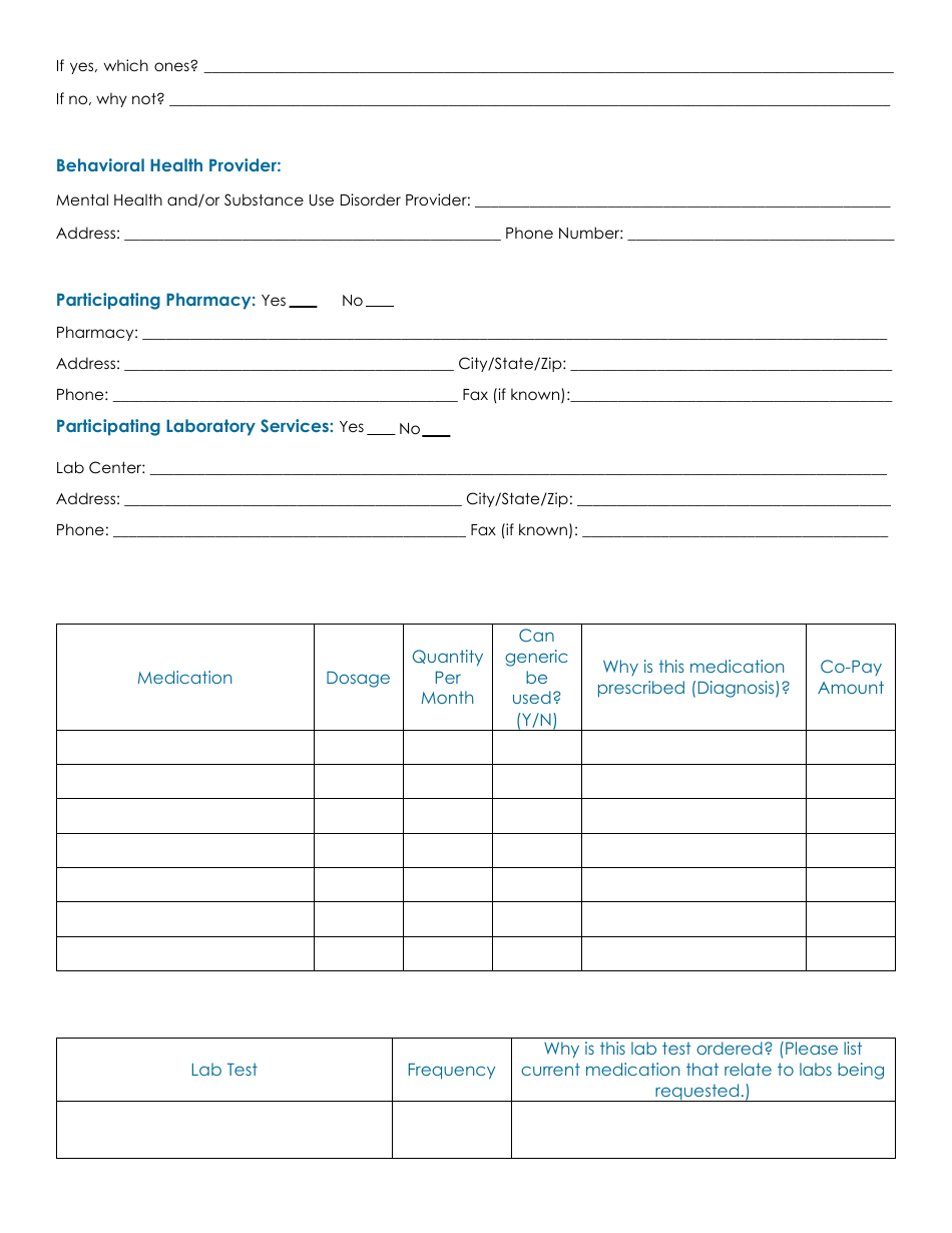 New Application - South Dakota Indigent Medication Program - South Dakota, Page 3