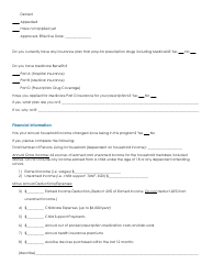 Update-Extension Request Form - South Dakota Indigent Medication Program - South Dakota, Page 2