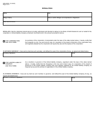 Form SFN60253 Transient Merchant Cash Bond - North Dakota, Page 4