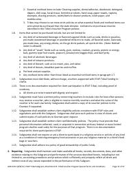 Form AGR-2213 Tribal Subgrant - Emergency Food Assistance Program (Efap) - Washington, Page 11