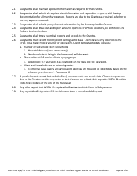 Form AGR-2213 Tribal Subgrant - Emergency Food Assistance Program (Efap) - Washington, Page 12