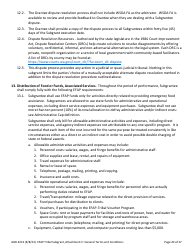Form AGR-2213 Tribal Subgrant - Emergency Food Assistance Program (Efap) - Washington, Page 20