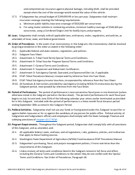 Form AGR-2213 Tribal Subgrant - Emergency Food Assistance Program (Efap) - Washington, Page 23